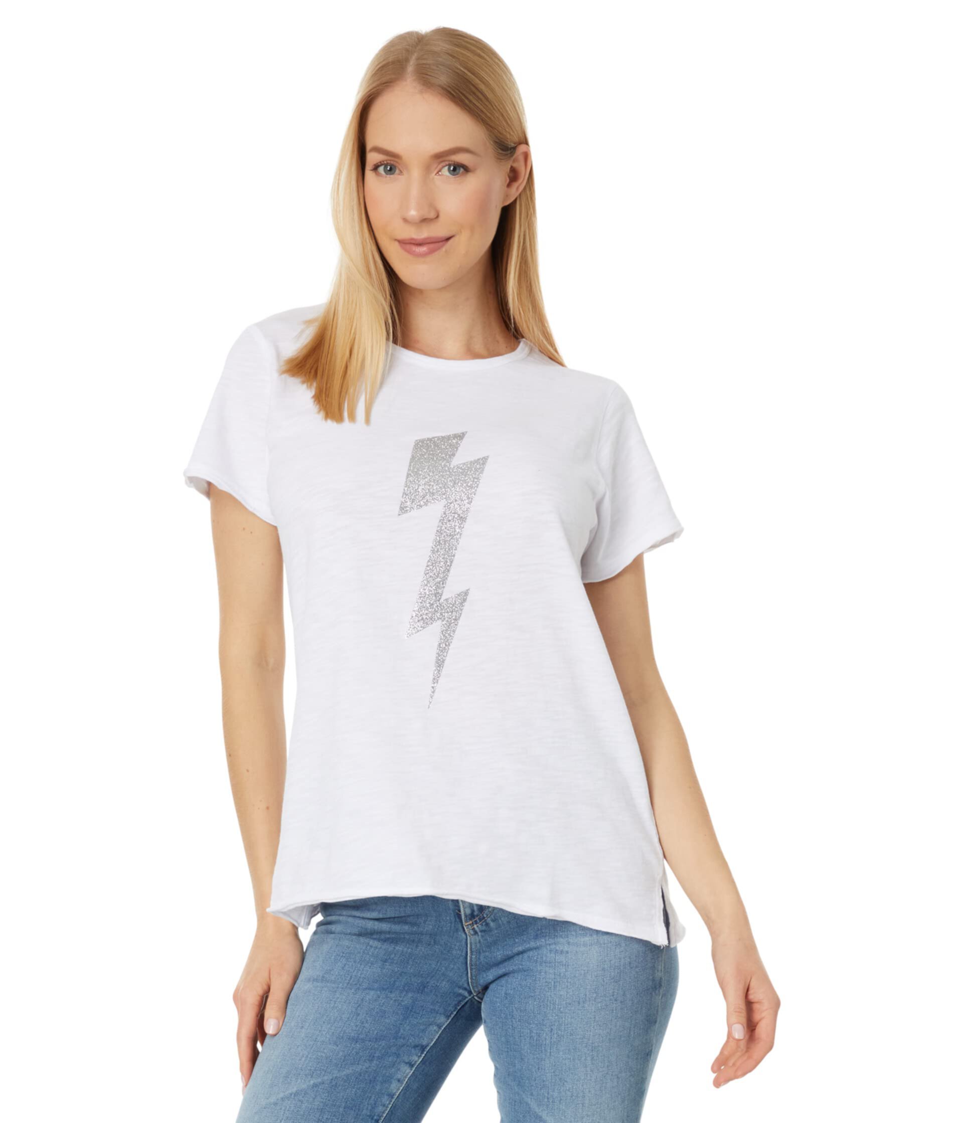 Wham — футболка с коротким рукавом и принтом «болты» Elliott Lauren