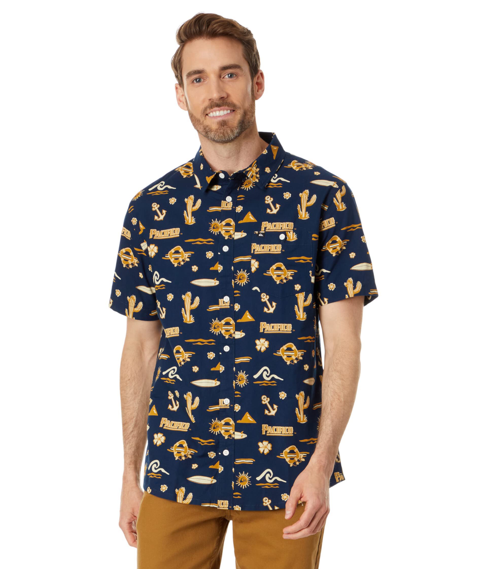 Pacifico Short Sleeve Woven Quiksilver