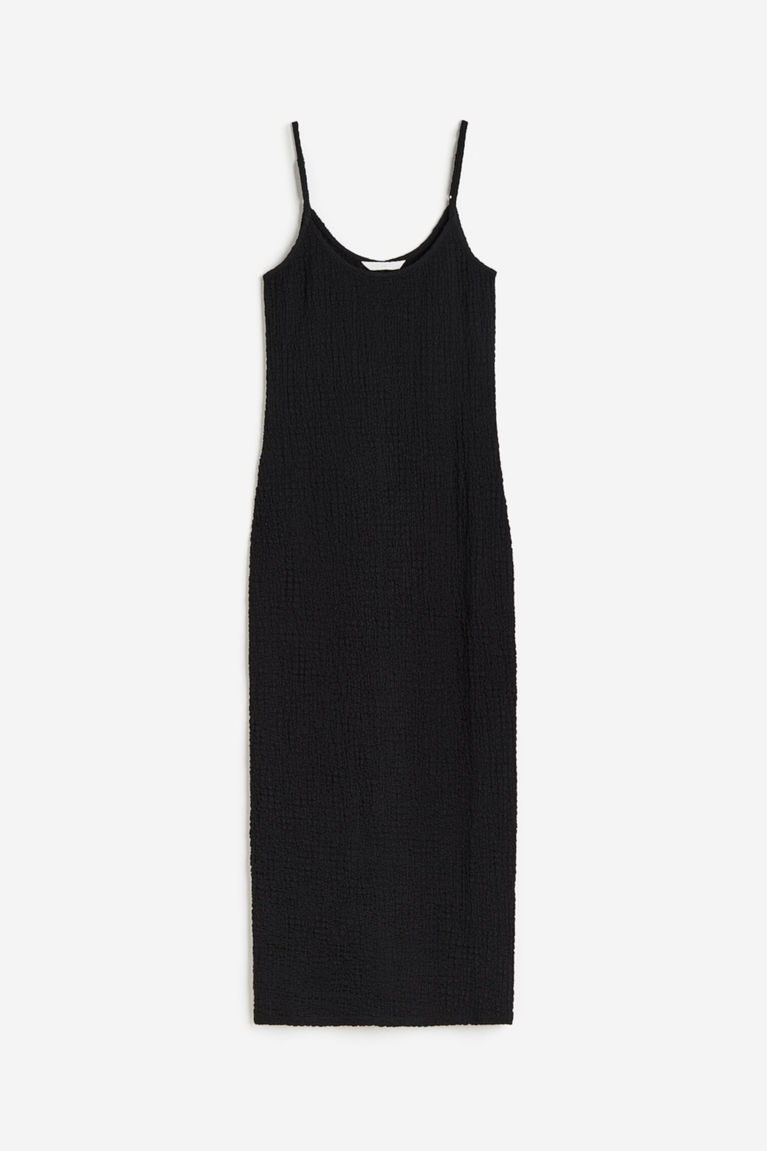 Женское Платье из Складчатого Трикотажа H&M H&M