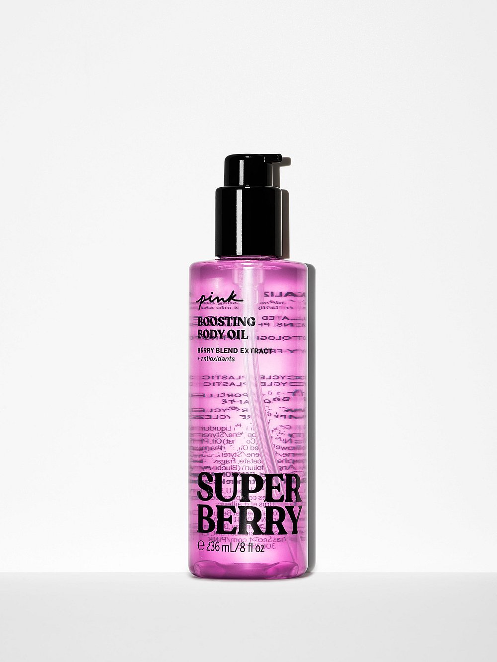 Масло для тела Super Berry с экстрактом ягод, 240 мл, быстро впитывается и ухаживает за кожей Victoria's Secret