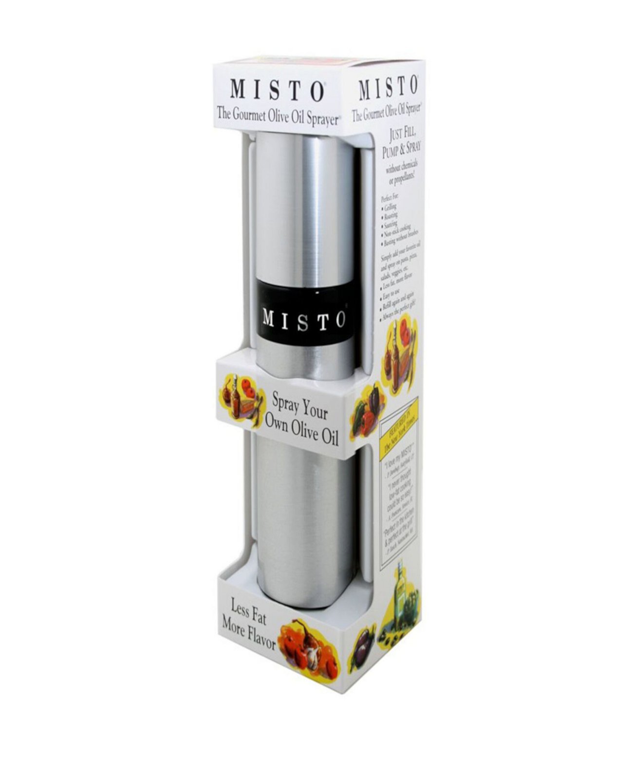 Алюминиевый распылитель масла для бутылок Misto