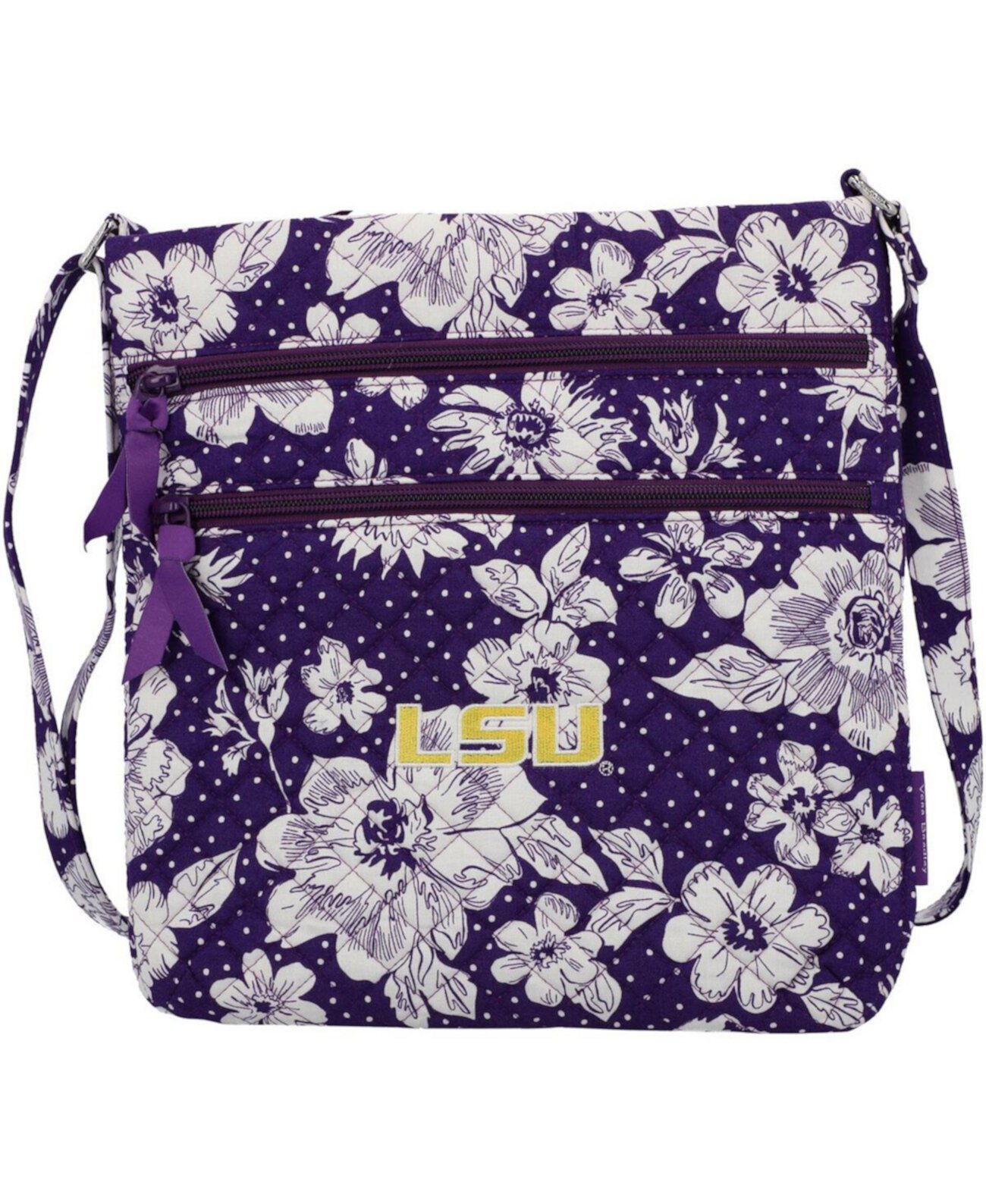 Сумка кросс-боди Vera Bradley Rain Garden Triple-Zip Hipster для женщин Vera Bradley