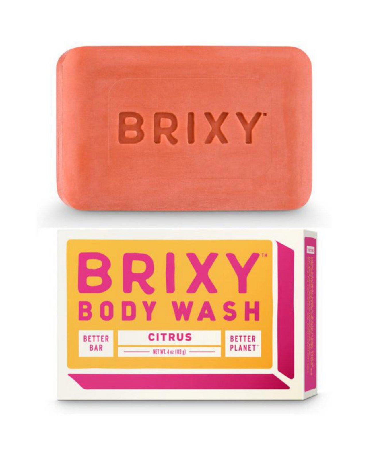 Мыло для тела с цитрусовыми для увлажнения и мягкости Brixy