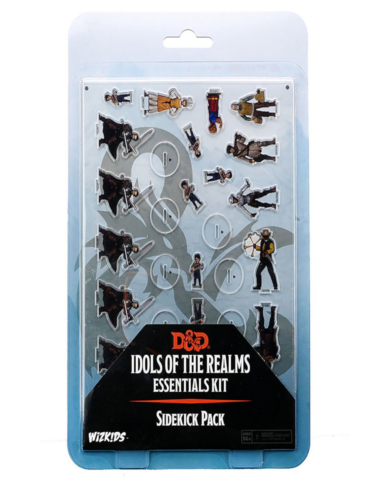 Dungeons and Dragons Idols of the Realms Essentials 2 Dimension Miniatures Sidekick Набор из 27 предметов WizKids Games