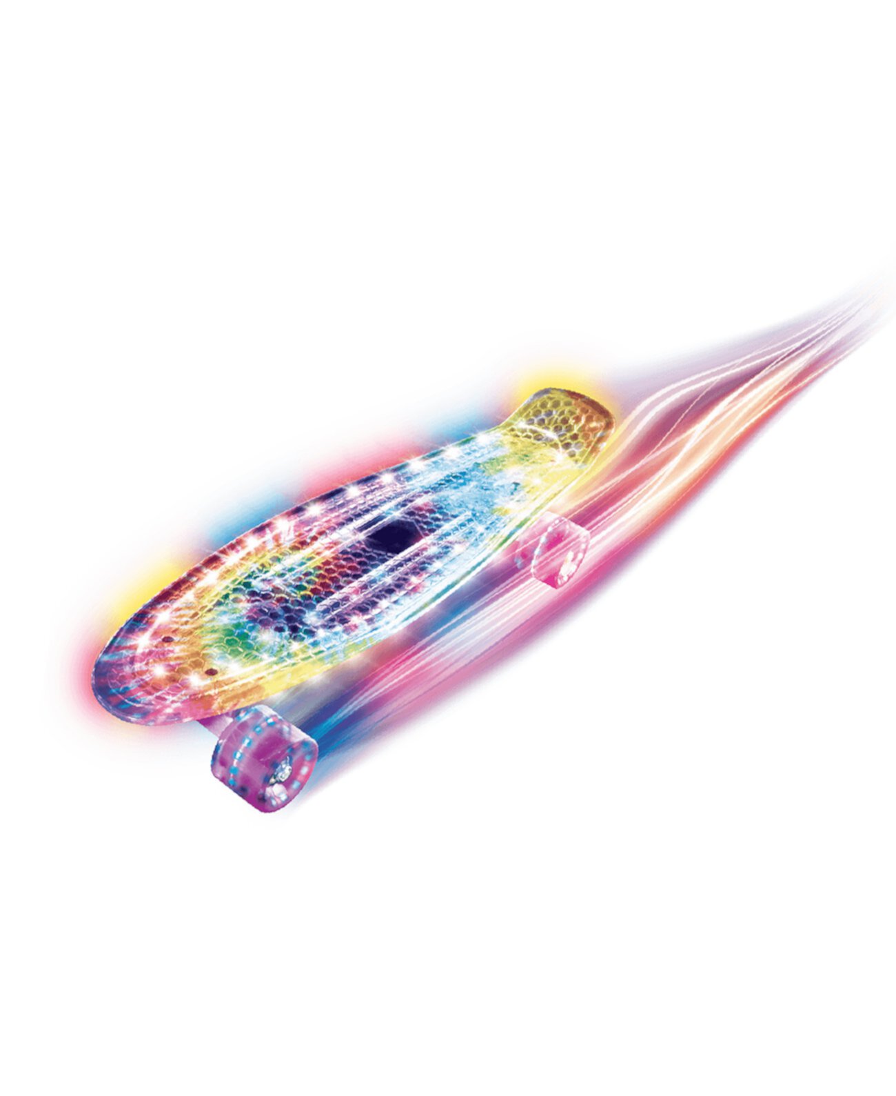 Светодиодный скейтборд Rainbow, созданный для Macy's GENESIS