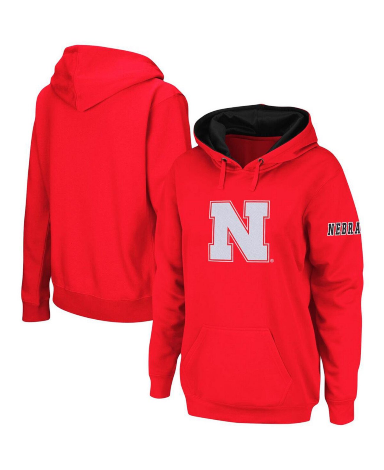 Женский Пуловер Stadium Athletic Big Logo Nebraska Huskers Stadium Athletic