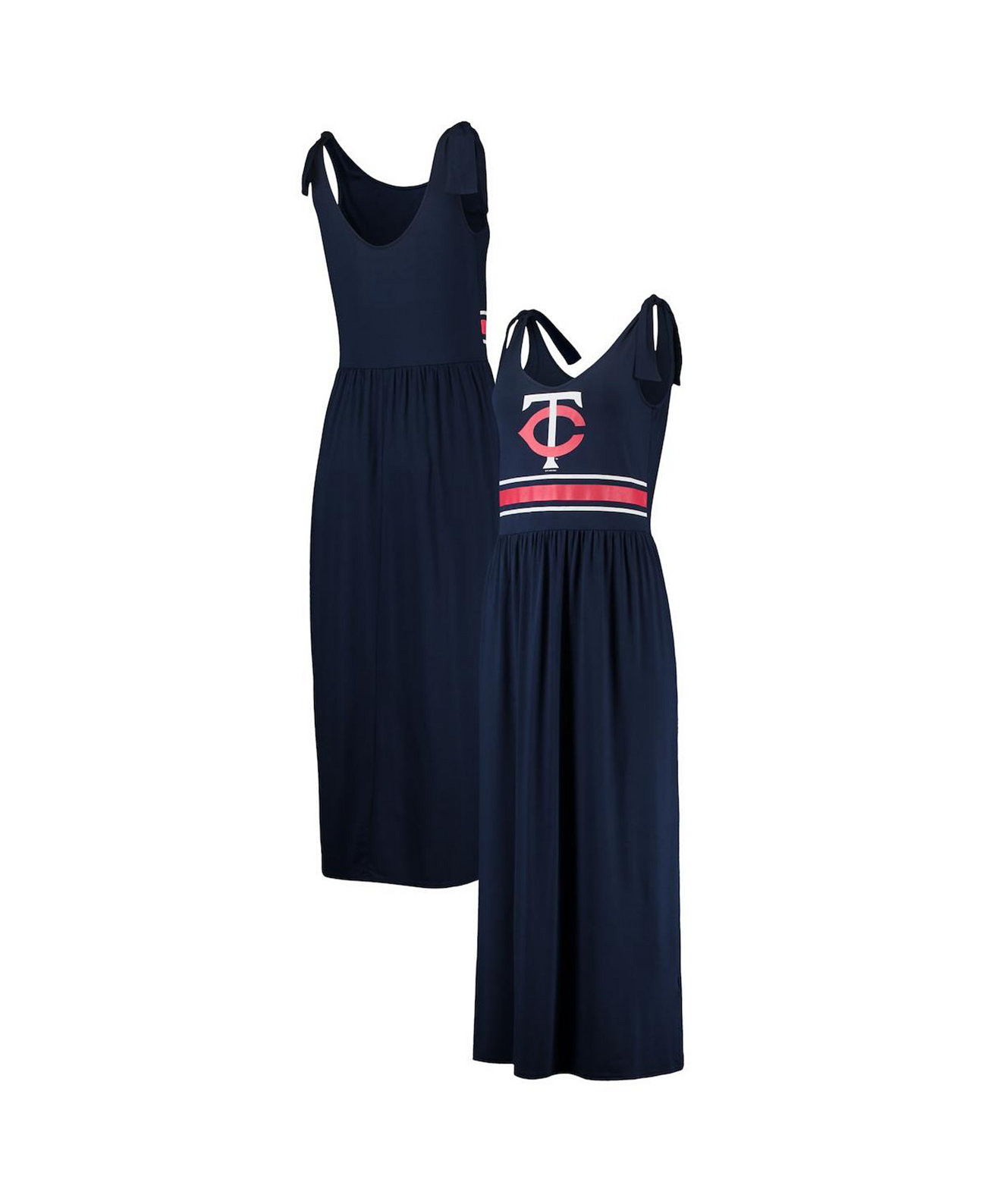 Женское темно-синее платье макси Minnesota Twins Game Over G-III