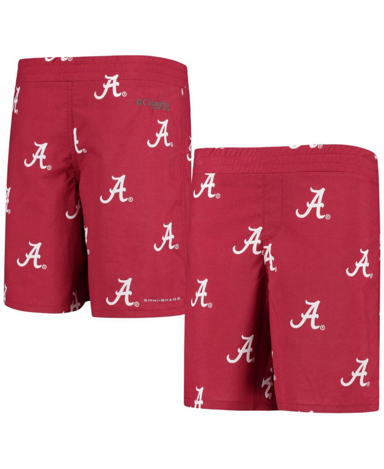 Спортивные шорты Columbia Для мальчиков Alabama Crimson Tide Backcast Printed Omni-Shade Columbia