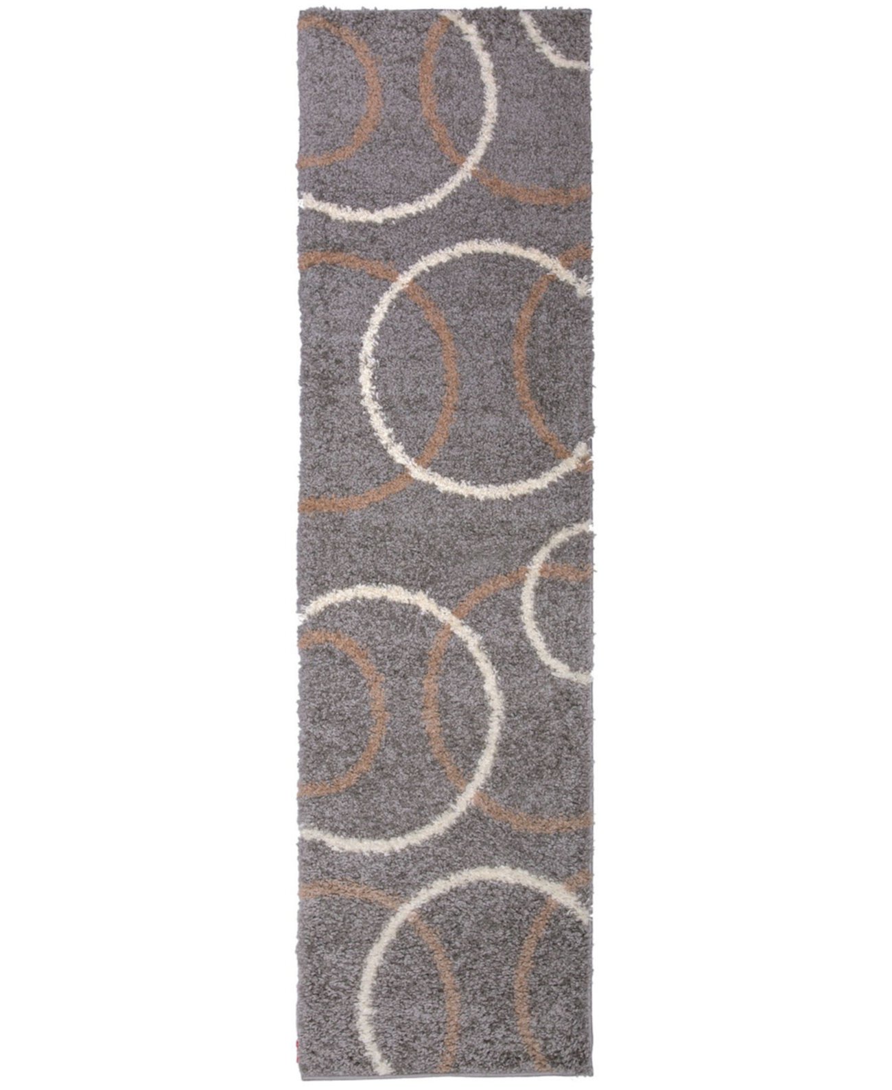 Knox Shag Ksh762 Gray 2' x 7' Runner Rug Main Street