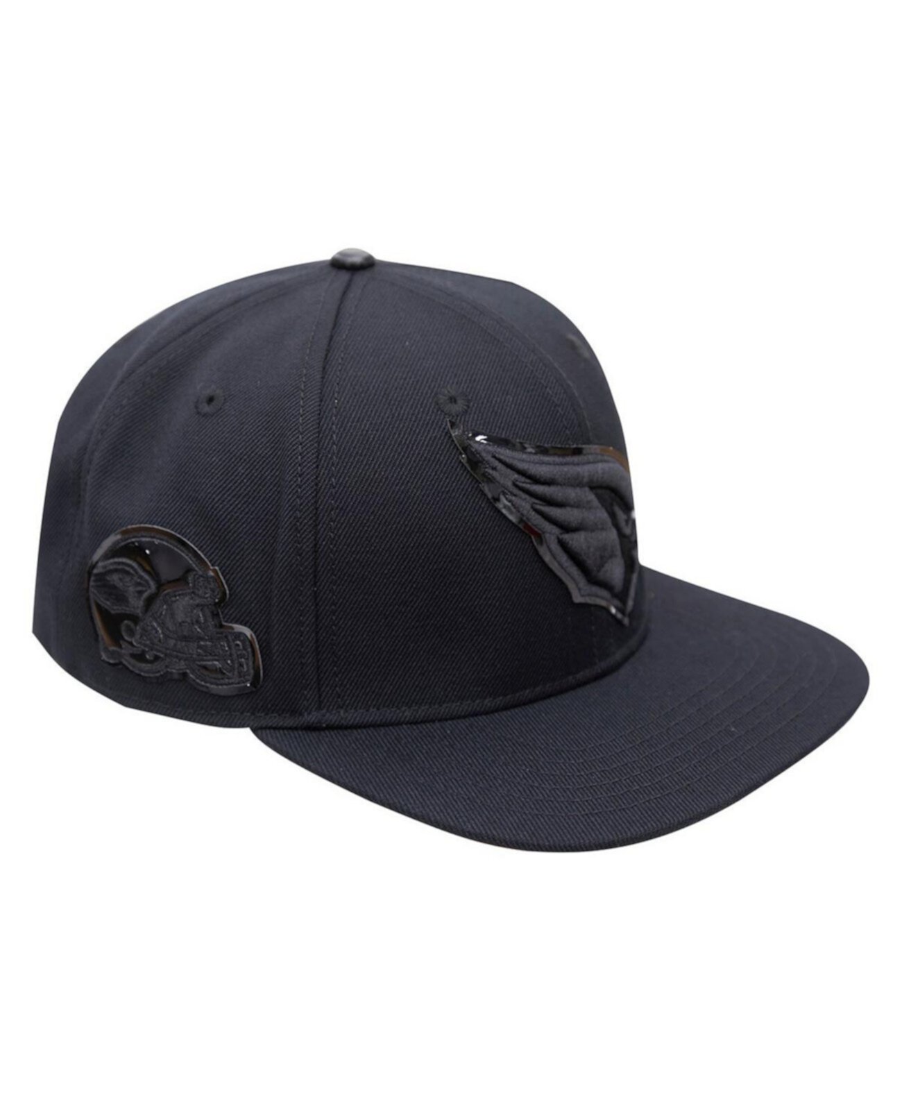 Мужская кепка Arizona Cardinals Triple Black Snapback Hat Pro Standard