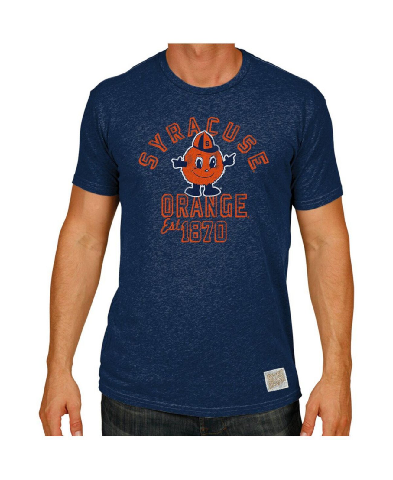 Мужское Джерси Original Retro Brand Syracuse Orange Mock Twist Original Retro Brand