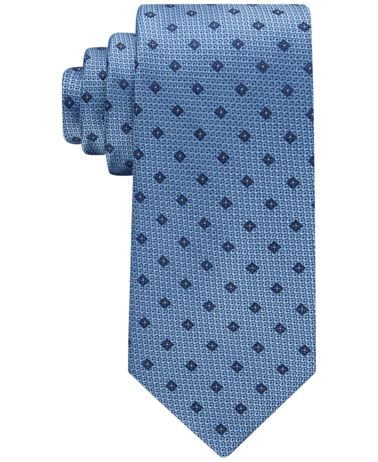 Мужской аккуратный галстук с микро-цветами Calvin Klein