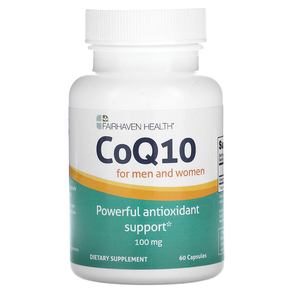 Co-Q10, 100 мг, 60 капсул Fairhaven Health