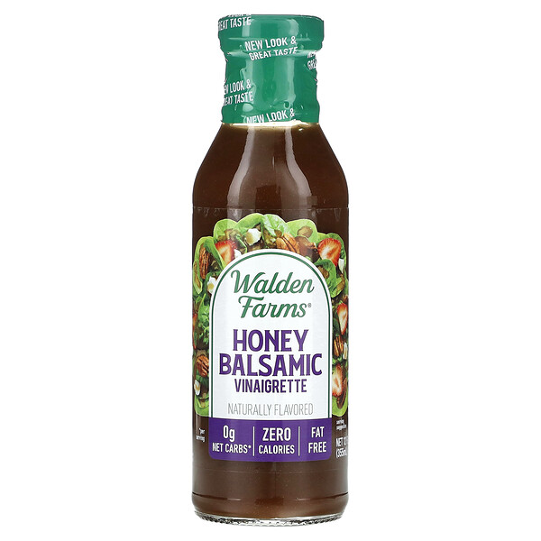 Honey Balsamic Vinaigrette, 12 fl oz (355 ml) Walden Farms