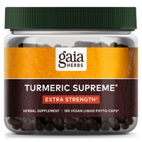 Turmeric Supreme Extra Strength -- 180 Vegan Liquid Phyto-Caps (Веганские жидкие фитокапсулы) Gaia Herbs