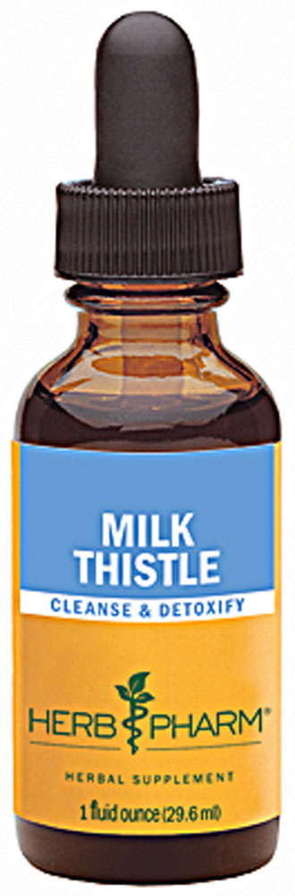 Milk Thistle Cleanse & Detoxify -- 1 fl oz (Жидкие унции) Herb Pharm