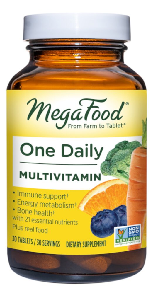 Один мультивитамин в день — 30 таблеток MegaFood