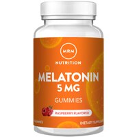 Мелатониновые жевательные конфеты с малиной — 5 мг — 60 жевательных конфет MRM