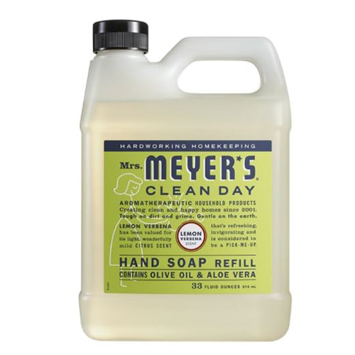 Жидкое мыло для рук Clean Day Refill Lemon Verbena -- 33 жидких унции Mrs. Meyer's