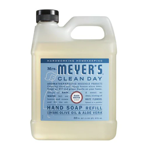 Жидкое мыло для рук Clean Day Refill Rainwater -- 33 жидких унции Mrs. Meyer's