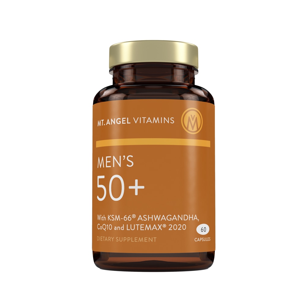 Мультивитамины для мужчин 50+ — 60 капсул Mt Angel Vitamins