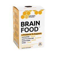 Brain Food Stacks -- 60 Vegetarian Capsules (Вегетарианские капсулы) Natural Stacks