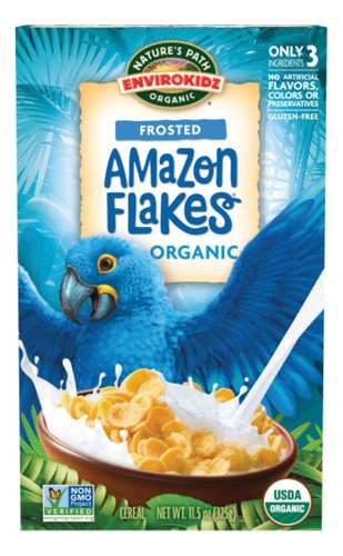 EnviroKidz™ Organic Frosted Amazon Flakes® -- 11.5 oz Nature's Path