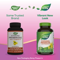 Evening Primrose - Cold-Pressed Oil -- 1300 mg per Serving (Порция) - 120 Softgels (Мягкие капсулы) Nature's Way