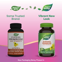 Evening Primrose - Cold-Pressed Oil -- 1300 mg Per Serving (Порция) - 60 Softgels (Мягкие капсулы) Nature's Way