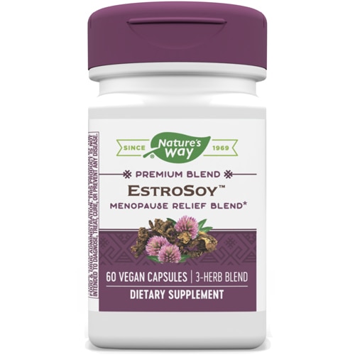 Premium Blend EstroSoy - Menopause Relief Blend -- 60 Vegan Capsules Nature's Way