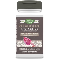 Petadolex Pro-Active - with Patented Butterbur -- 60 Softgels (Мягкие капсулы) Nature's Way