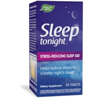 Sleep Tonight - Формула для снятия стресса - 28 таблеток Nature's Way