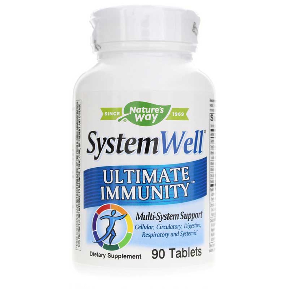 Systemwell - Ultimate Immunity - Мультисистемная поддержка - 90 таблеток Nature's Way