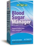 Way Blood Sugar Manager - Формула поддержки уровня глюкозы - 60 таблеток Nature's Way