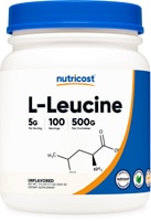 Порошок L-лейцина без вкуса -- 5 г -- 100 порций Nutricost