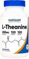 L-Theanine - 200 мг - 120 капсул - Nutricost Nutricost