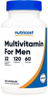 Multivitamin For Men -- 120 Capsules (Капсулы) Nutricost