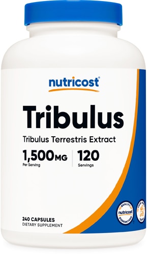 Экстракт Трибулус Террестрис - 1500 мг - 240 капсул - Nutricost Nutricost