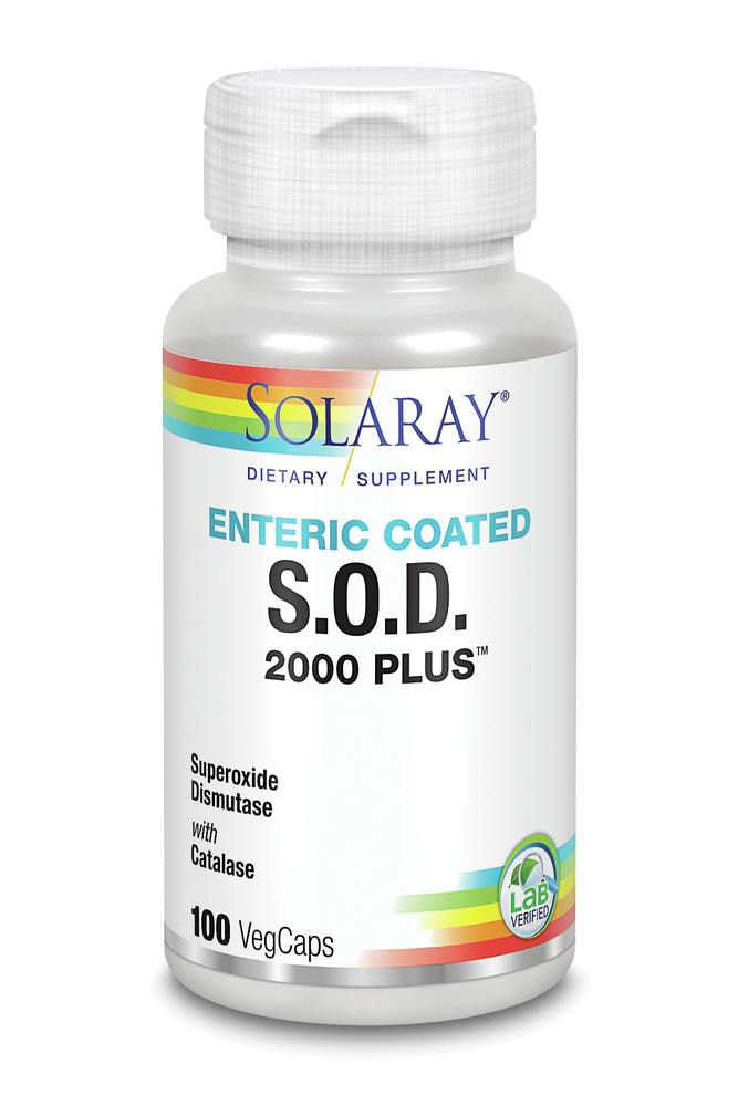 SOD 2000 Plus™ - 100 капсул - Solaray Solaray