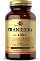 Cranberry Plus Ester-C -- 60 Vegetable Capsules (Растительные капсулы) Solgar