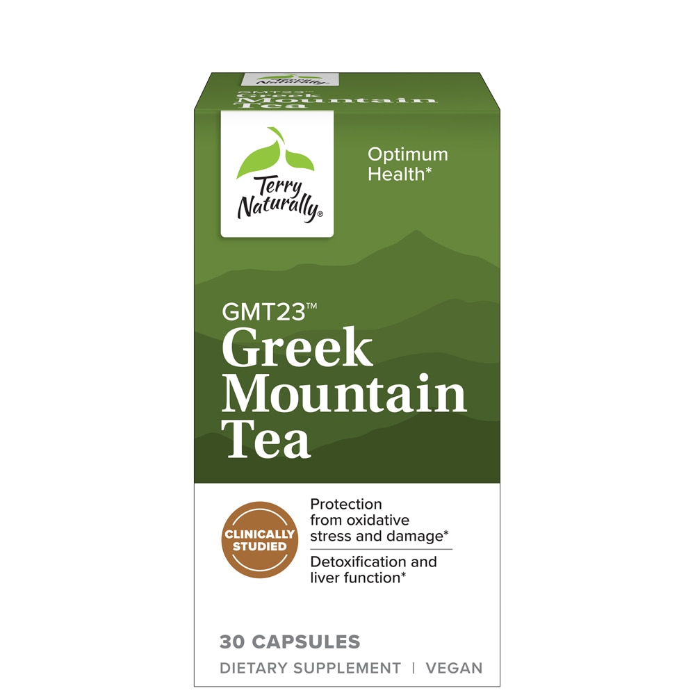 GMT23 Greek Mountain Tea -- 30 Capsules (Капсулы) Terry Naturally