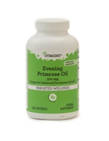 Evening Primrose Oil -- 500 mg - 300 Softgels (Мягкие капсулы) Vitacost