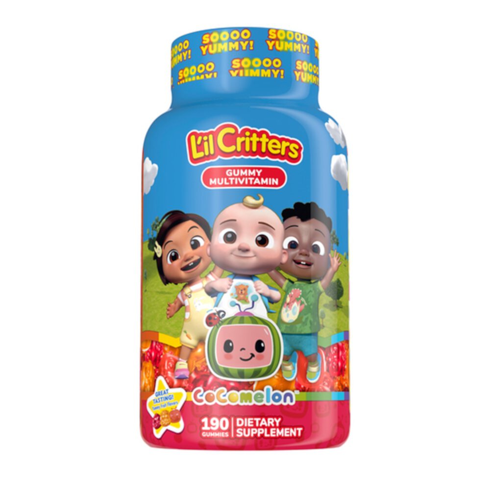 L'il Critters Cocomelon Multi -- 190 Gummies (Жевательные конфеты) L'il Critters