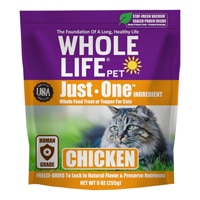 Just One Ingredient Whole Food Cat Treats Pure Chicken Breast -- 9 oz Whole Life Pet