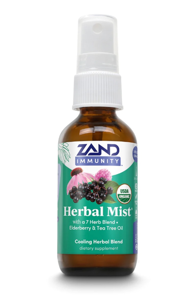 Immunity Organic Herbal Mist -- 2 fl oz (Жидкие унции) Zand