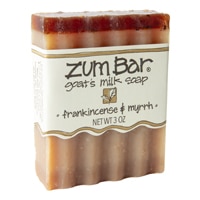 Bar Goat's Milk Soap Bar Frankincense and Myrrh -- 3 oz ZUM