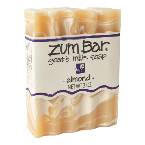 Bar Goat's Milk Soap Bar Almond -- 3 oz ZUM