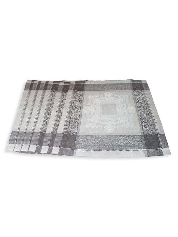 6-Piece Cleopatra Linen Napkin Set French Home