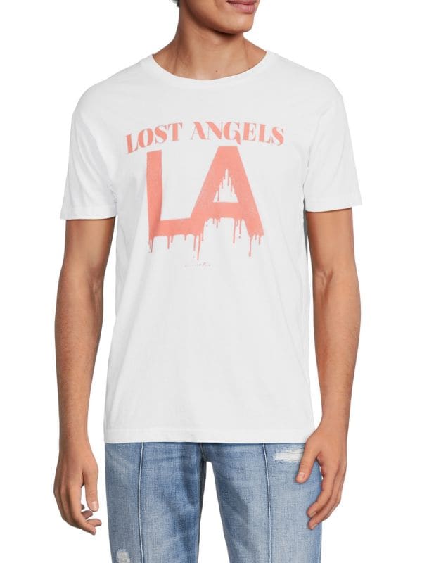 Хлопковая футболка с рисунком Lost Angeles Pima KINETIX