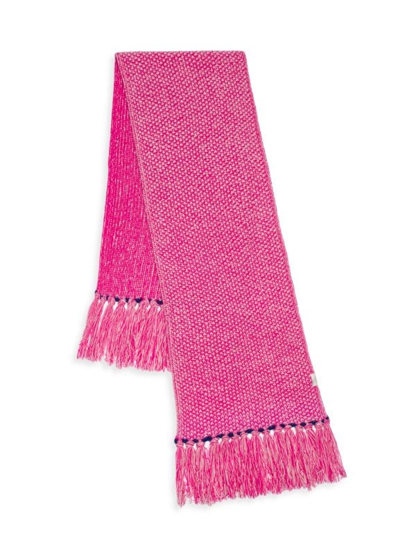 Кашемировый шарф с кисточками Agnona